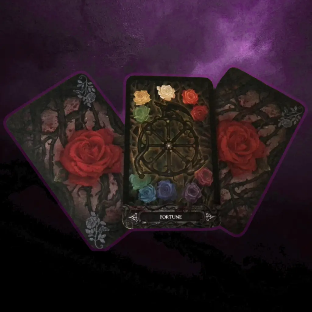 3 tarot cards