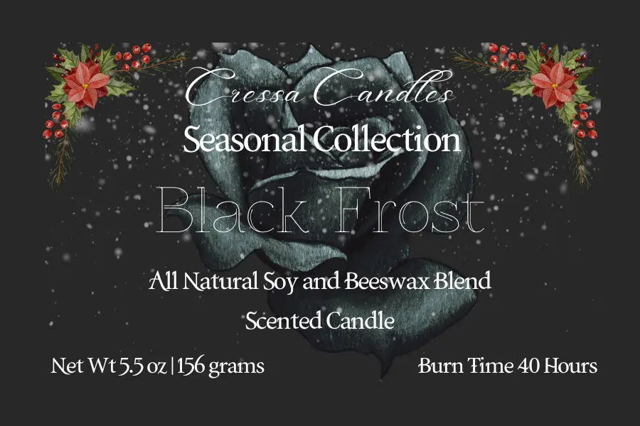 Black Frost Candle