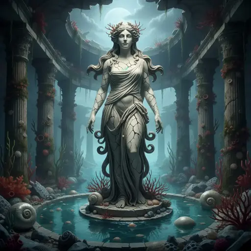 Queen Below the Foam (Amphitrite)