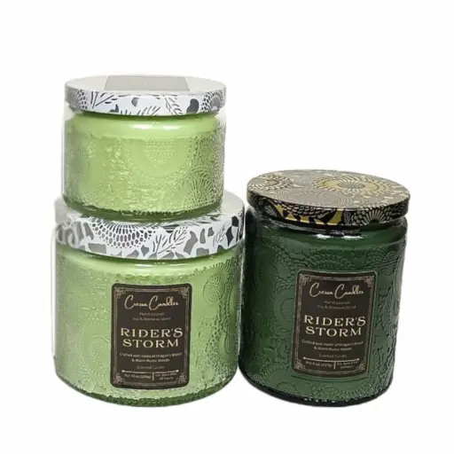 Rider's Storm Candle